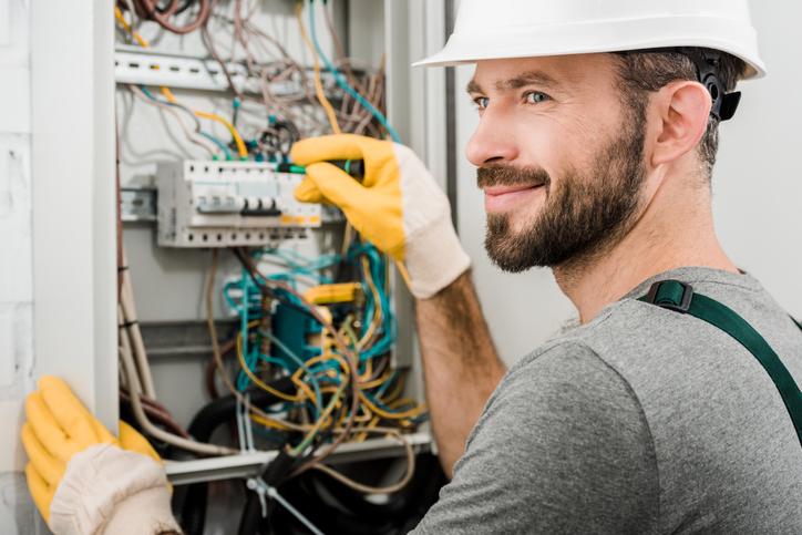 Electrical subcontractors shop